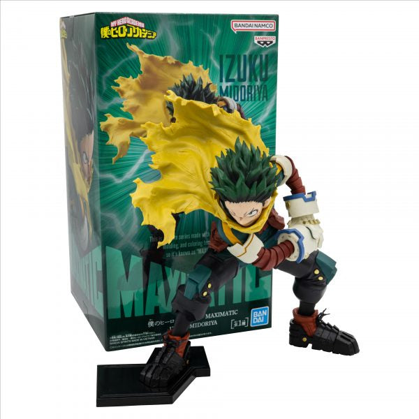 Banpresto My Hero Academia Izuku Midoriya Maximatic 7-In Statue Figure *New In Box*