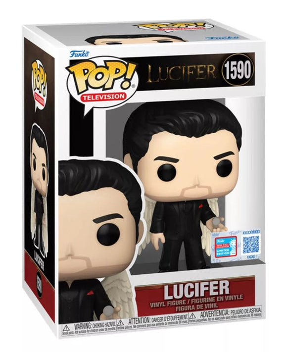 Funko Pop! Lucifer 1590 Funko 2024 Fall NYCC Exclusive + Free Protector