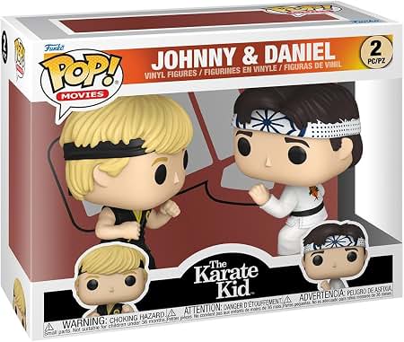 Funko Pop! The Karate Kid - Johnny & Daniel 2 Pack Figure Set