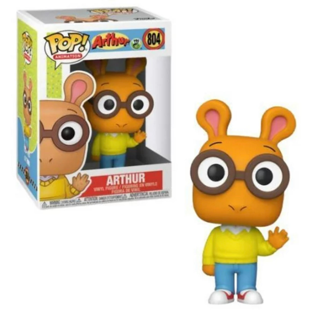 Funko Pop! Arthur 804 + Protector (VAULTED)