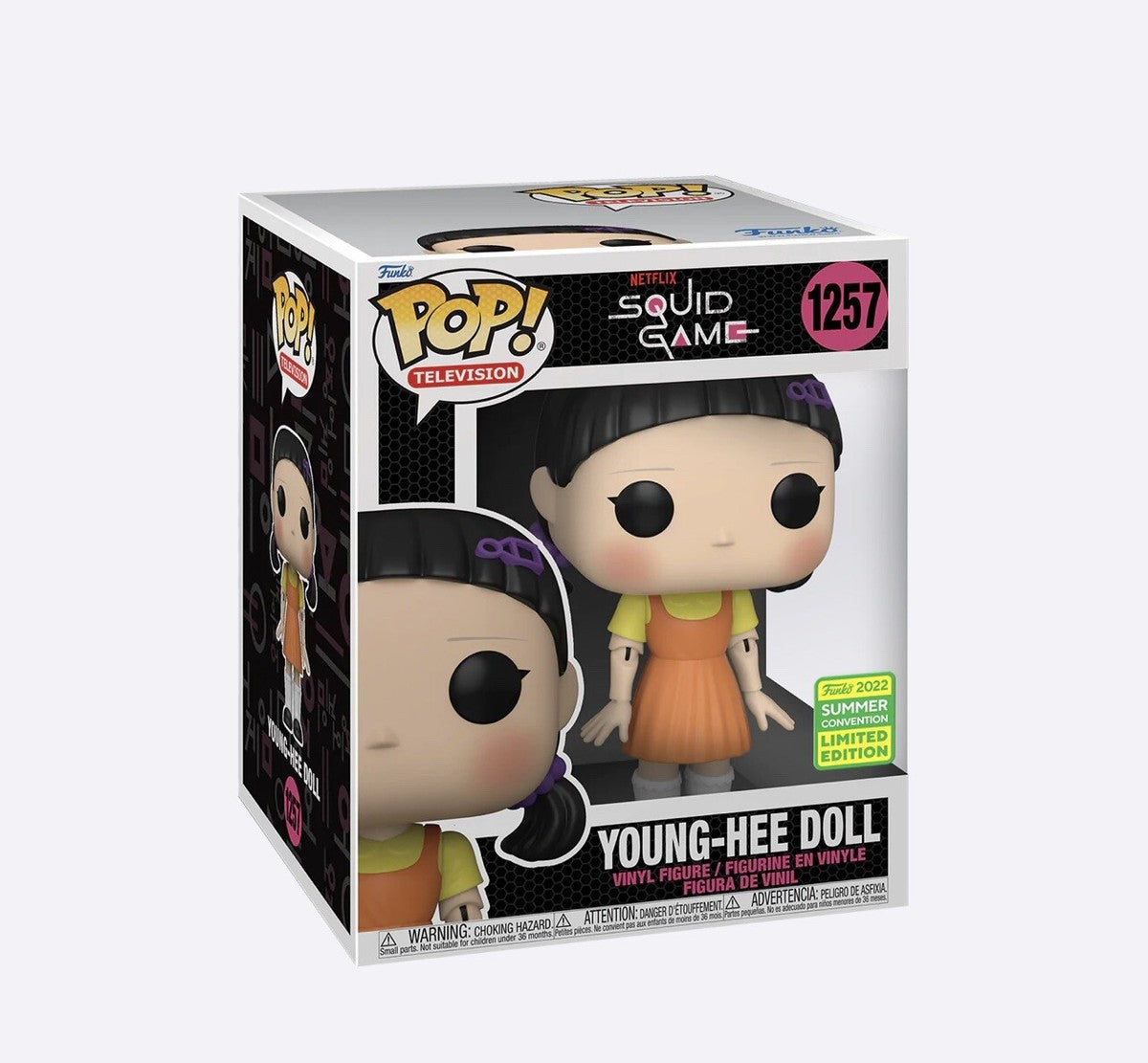 Funko Pop! Squid Game - Young-Hee Doll 1257 Funko 2022 Summer Convention Exclusive 6-Inch Figure