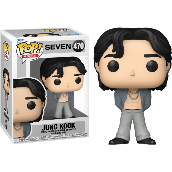 Funko Pop! Seven - K-pop BTS Jungkook 470 + Pop Protector