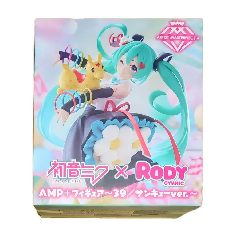 Taito Hatsune Miku x Rody AMP+ Statue Figure (39 / Thank You Version) *New In Box*
