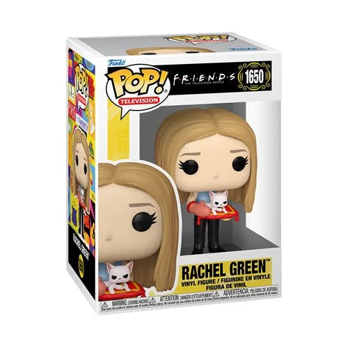 Friends Rachel Green with Cat Funko Pop! Vinyl Figure #1650 + Protector
