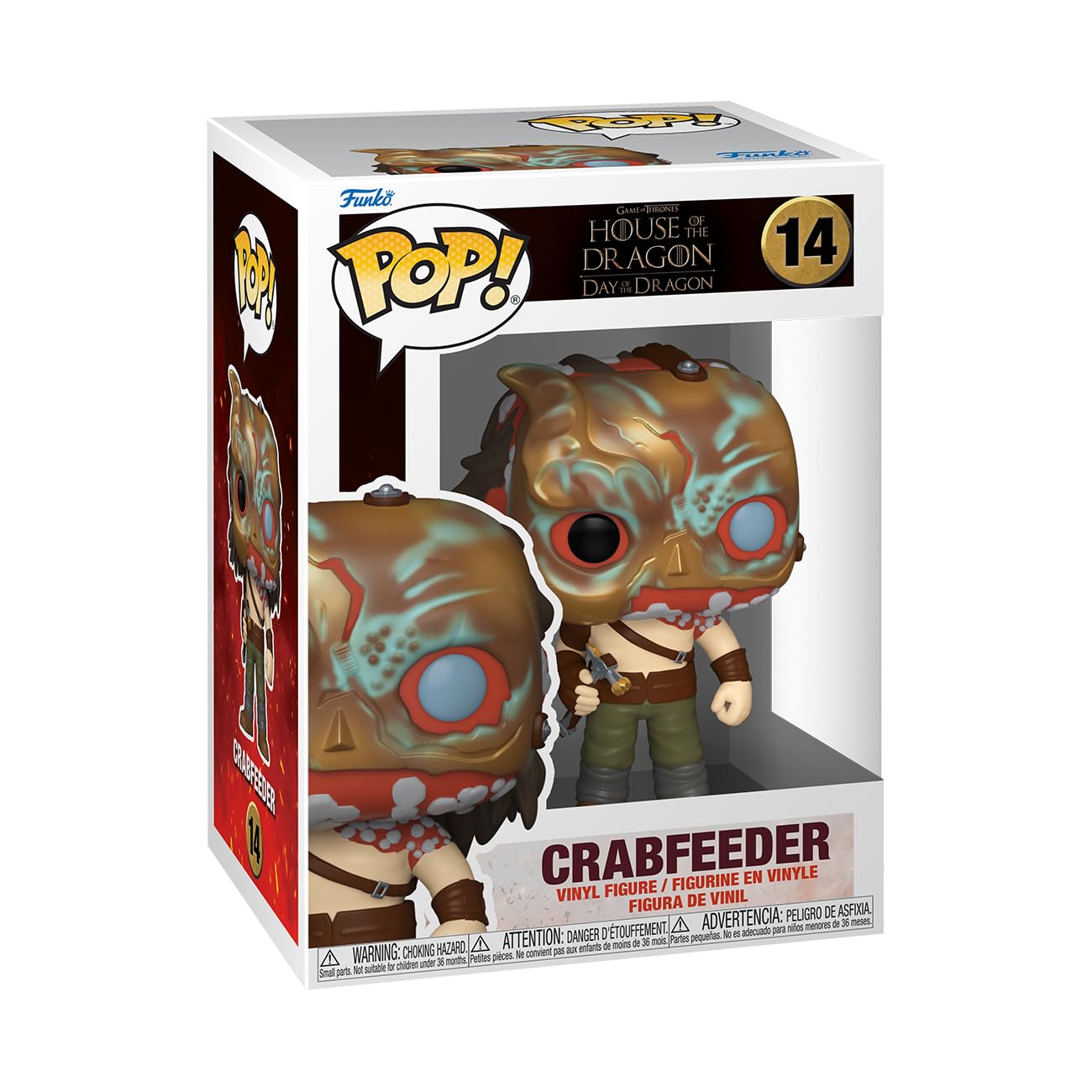 Funko Pop! Game of Thrones : House of the Dragon Day of the Dragon - Crabfeeder 14 + Pop Protector