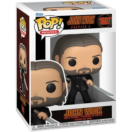 Funko Pop! John Wick: Chapter 4 John Wick 1687 + Free Protector