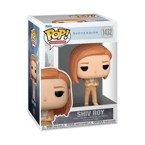 Funko Pop! Succession - Shiv Roy 1432 + Free Protector