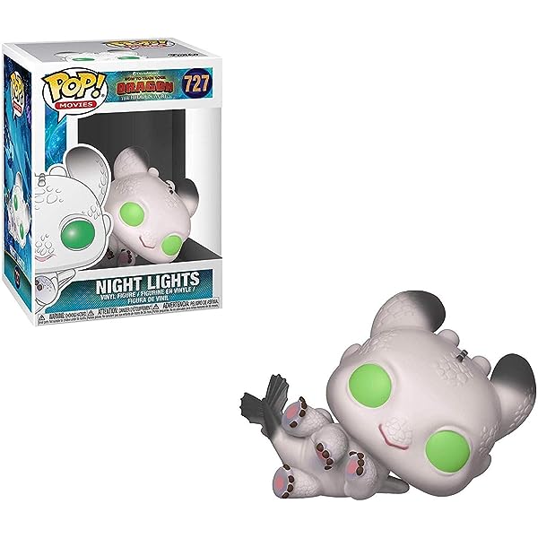 Funko Pop! DreamWorks How To Train Your Dragon Night Lights 727 + Free Protector
