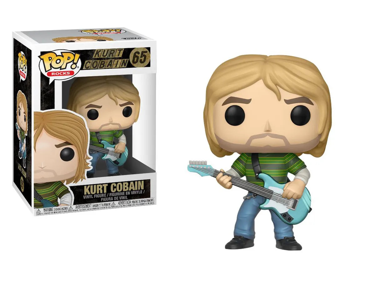 Funko Pop! Kurt Cobain 65 + Protector (VAULTED)