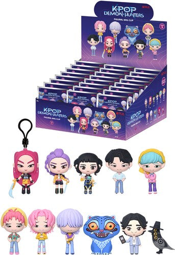 K-Pop Demon Hunters Series 1 Mystery 3D Foam Figural Bag Clip (One Variation Chosen at Random)