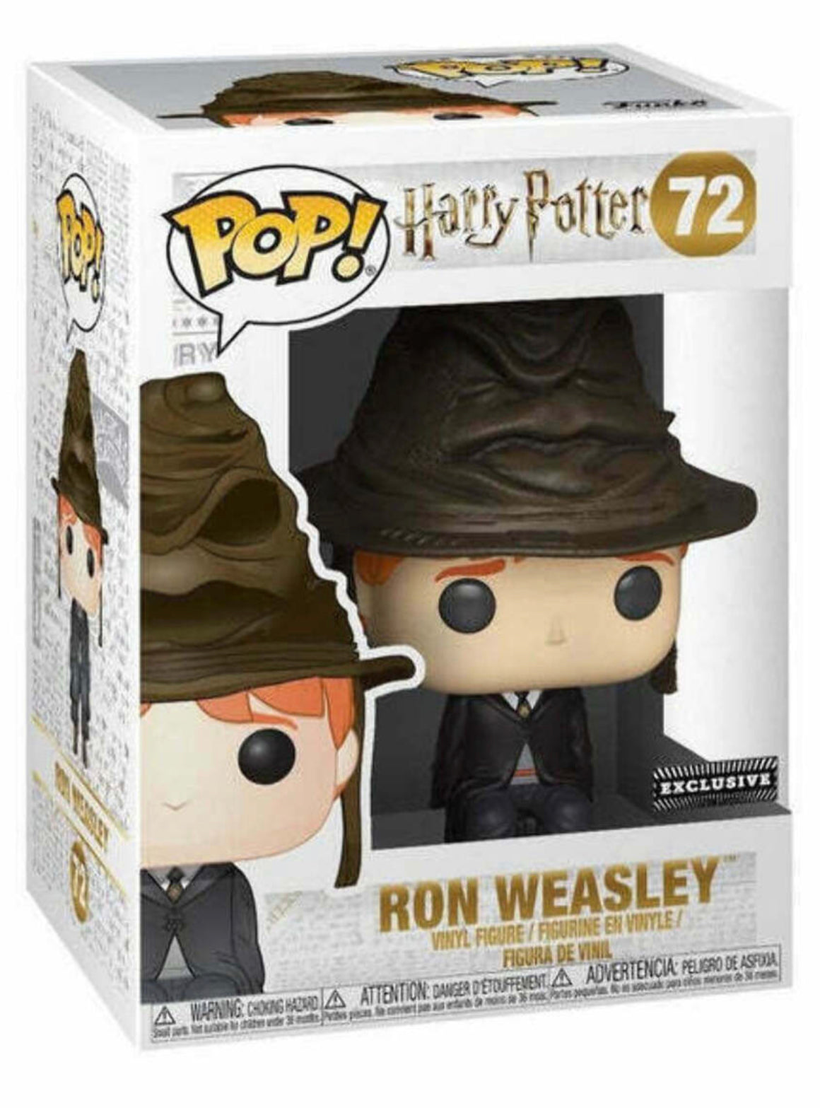 Funko Pop! Harry Potter Ron Weasley 72 + Free Protector