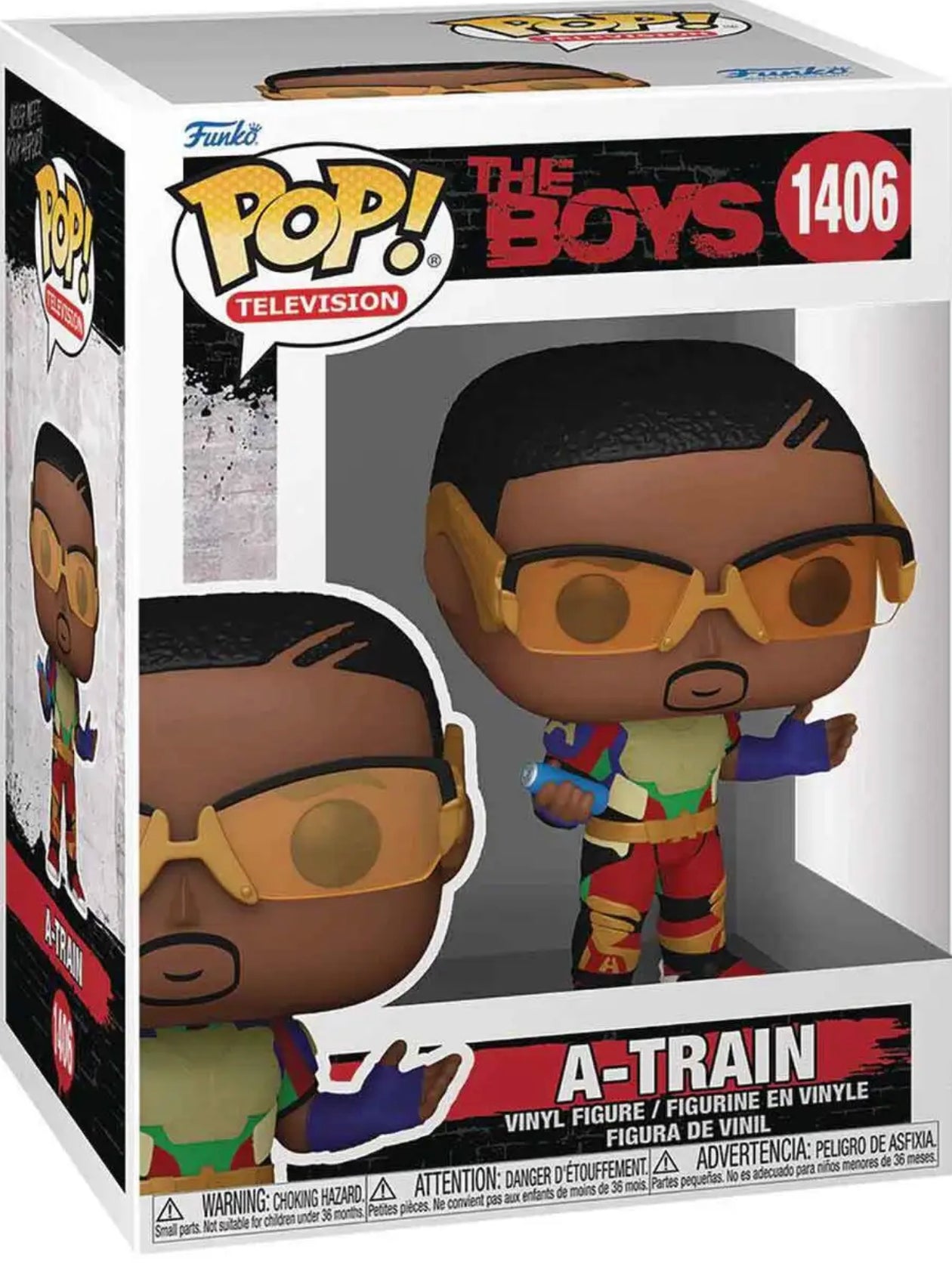 Funko Pop! The Boys - A-Train 1406 + Free Protector