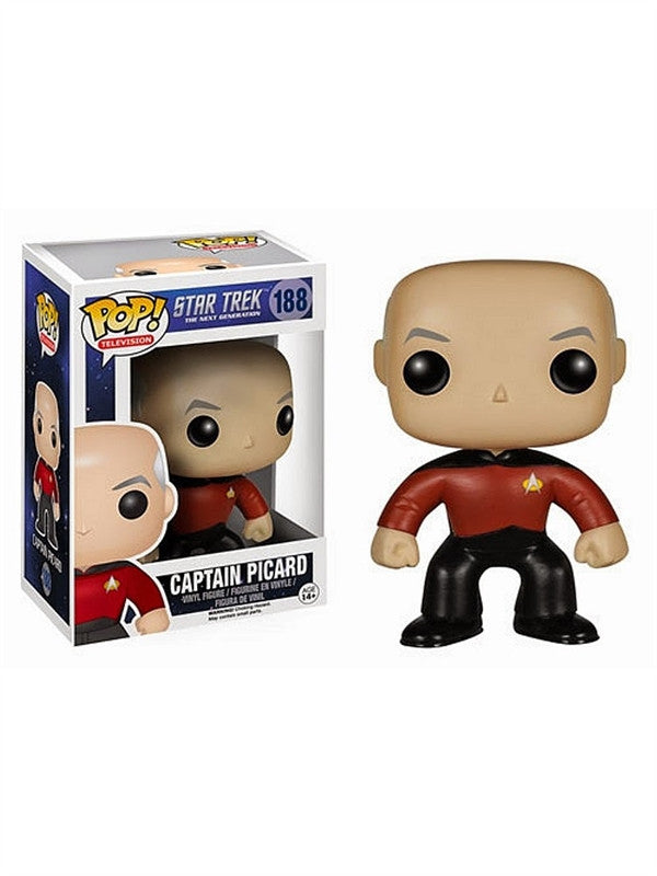 Funko Pop! Star Trek The Next Generation - Captain Picard 188 (VAULTED) + Free Protector