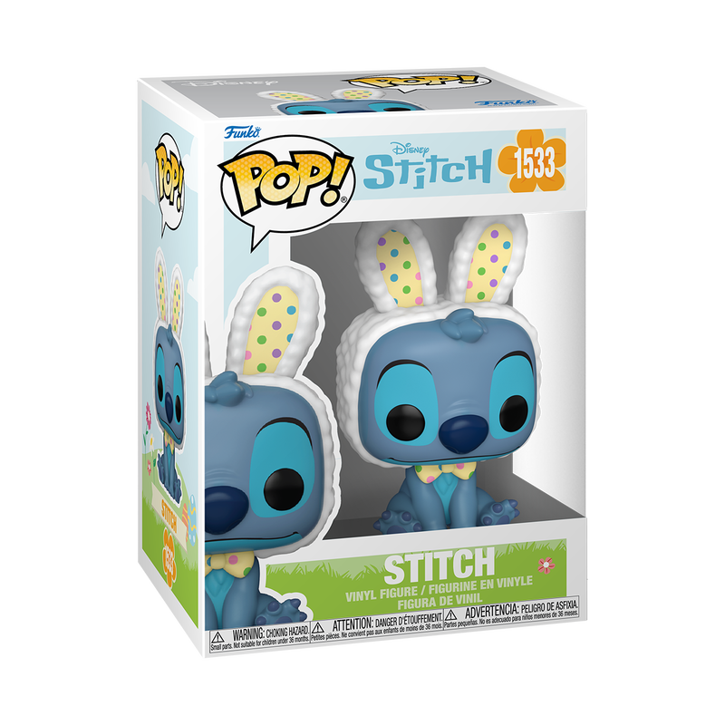 Funko Pop! Disney Easter Stitch 1533 + Pop Protector