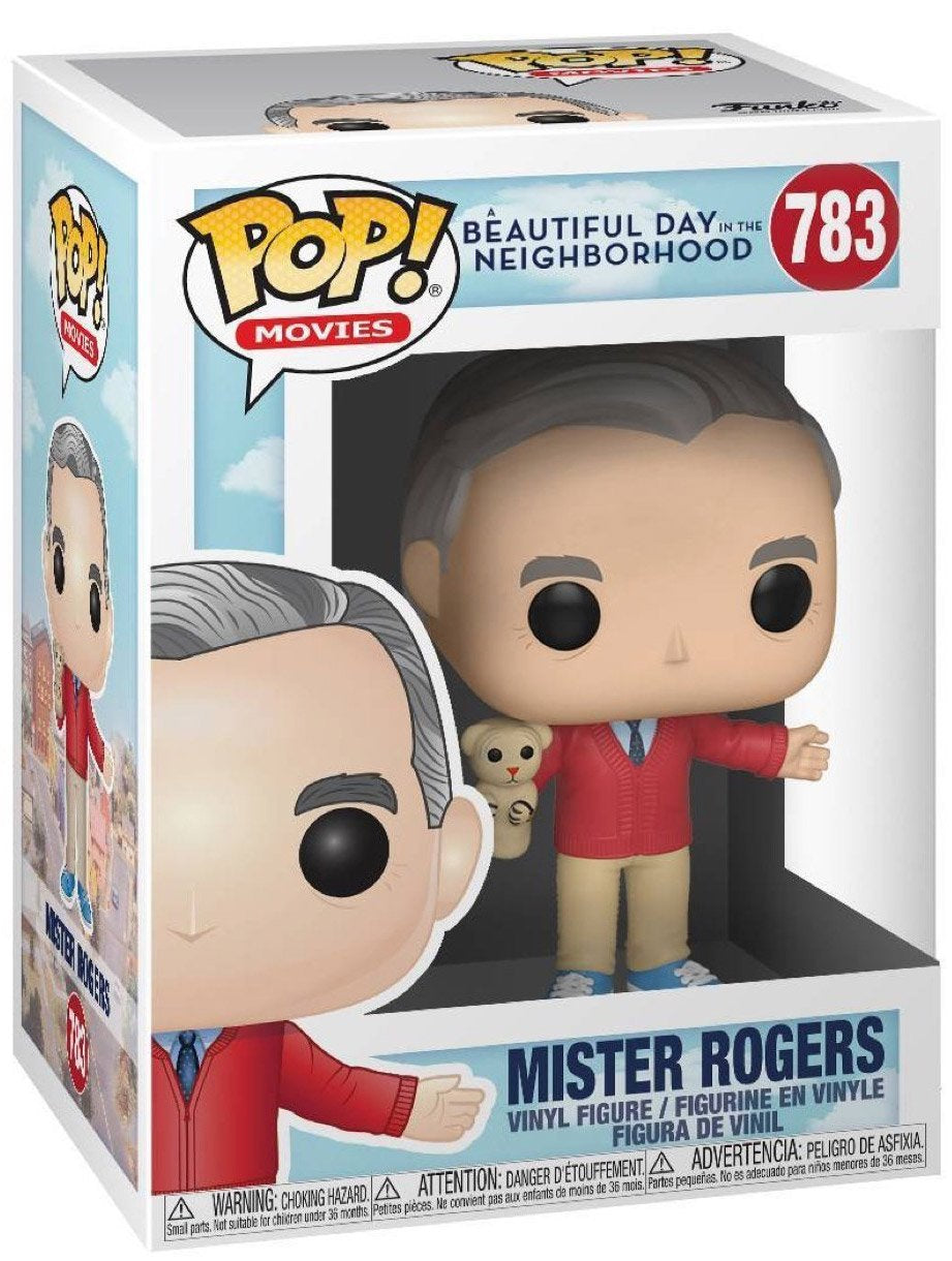Funko Pop! A Beautiful Day in the Neighborhood - Mister Rogers 783 (VAULTED) + Free Protector