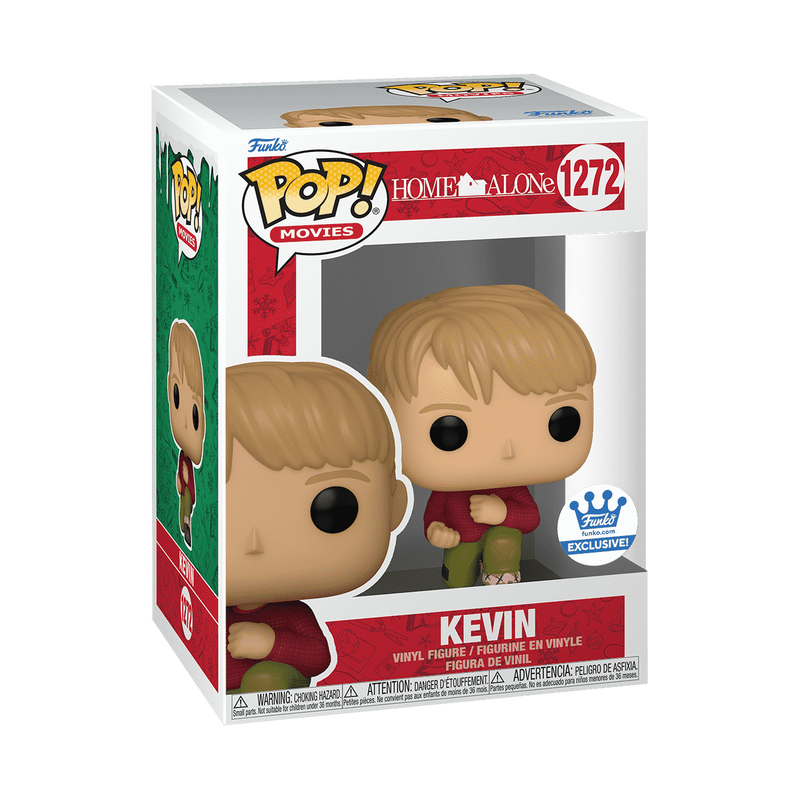 Funko Pop! Home Alone - Kevin (Yes!) 1271 Funko Shop Exclusive + Pop Protector
