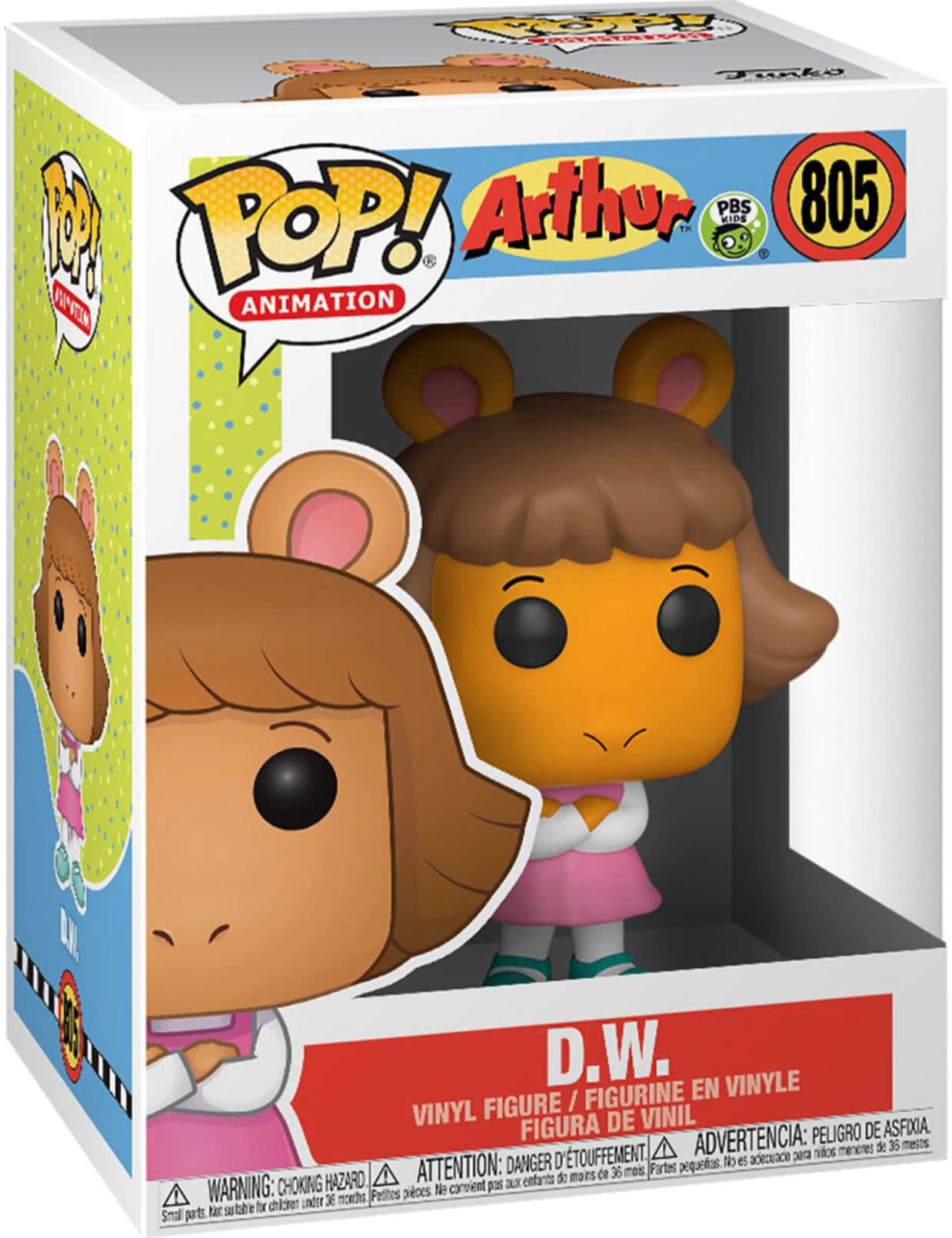 Funko Pop! Arthur D.W. 805 + Free Protector (VAULTED)