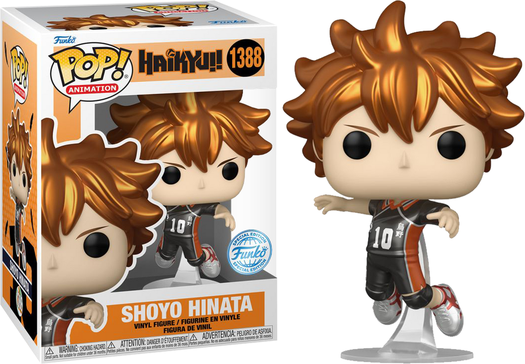 Funko Pop! Haikyu!! Shoyo Hinata 1388 Funko Special Edition + Free Protector