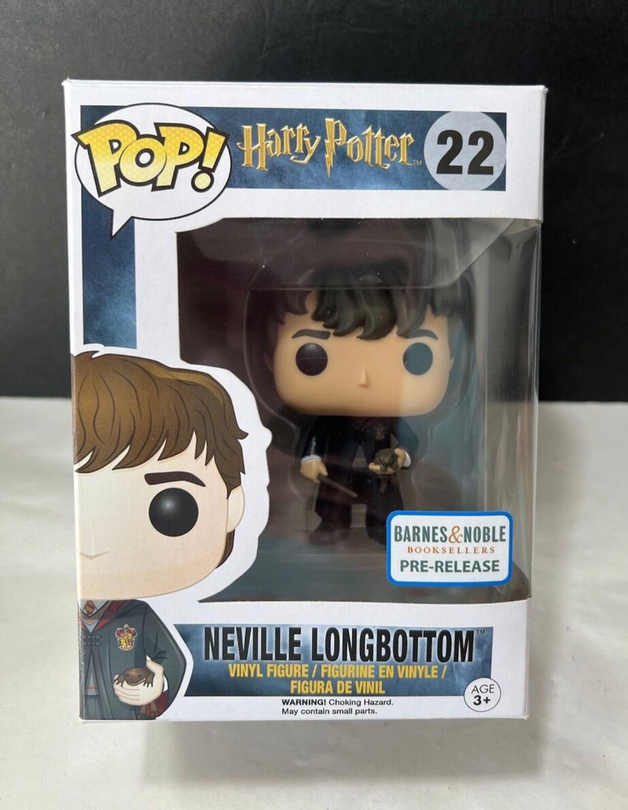 Funko Pop! Harry Potter Neville LongBottom 22 Barnes & Noble Pre-Release Exclusive 22 + Free Protector