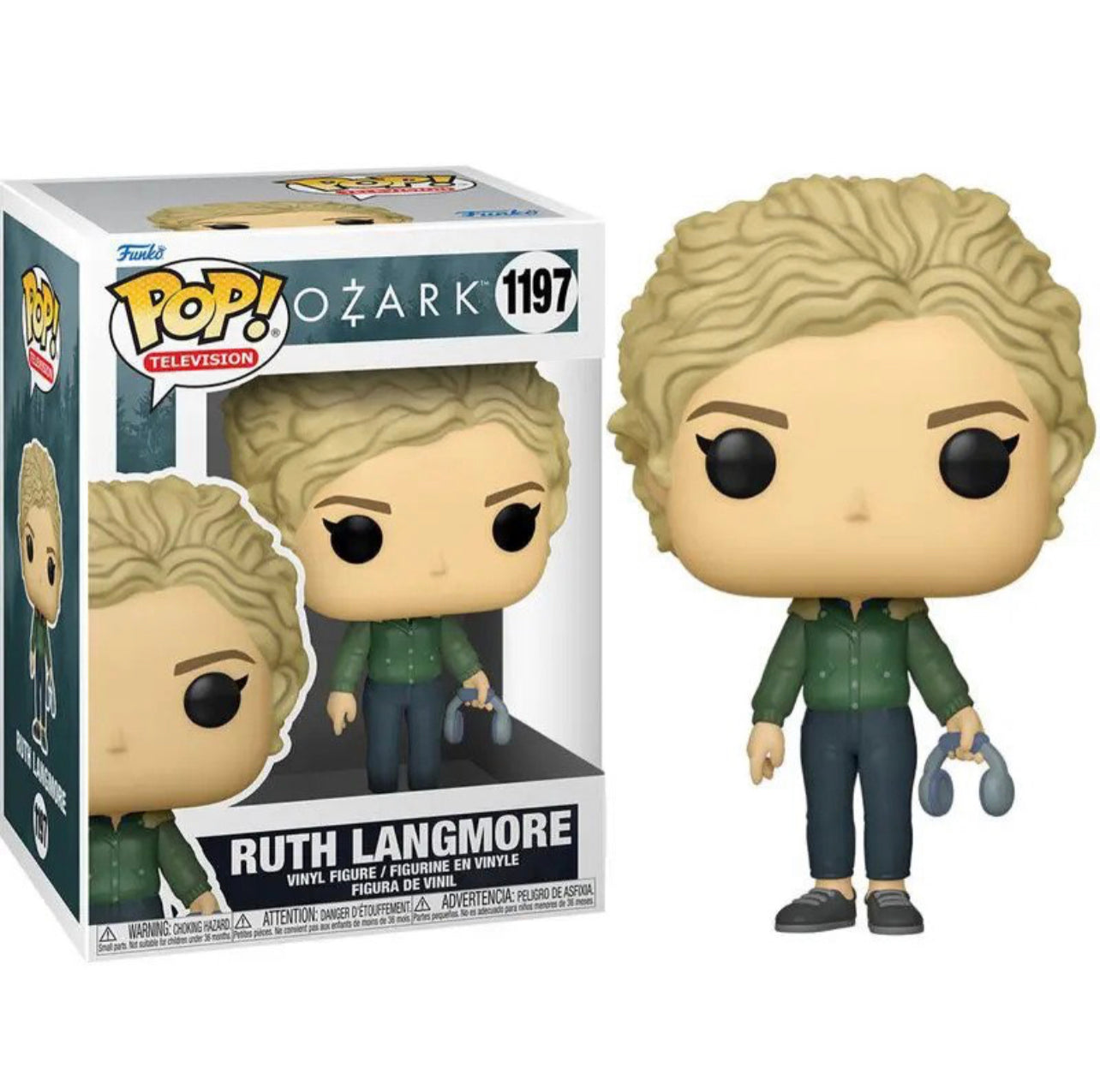Funko Pop! Ozark Ruth Langmore 1197 + Free Protector (VAULTED)