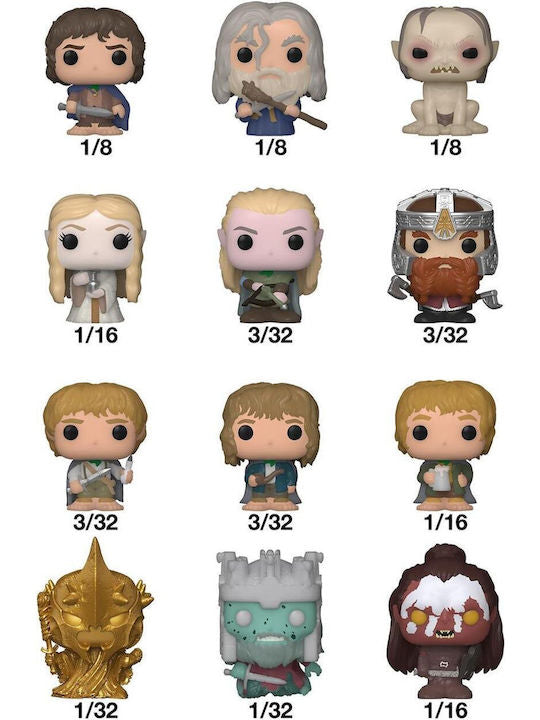 Funko Bitty Pop! The Lord of the Rings Mini Figure Mystery Blind Bag Singles (One Variation Chosen at Random)