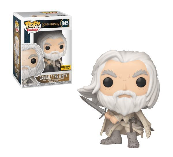 Funko Pop! The Lord Of The Rings - Gandalf The White 845 Hot Topic Exclusive (VAULTED) + Free Protector