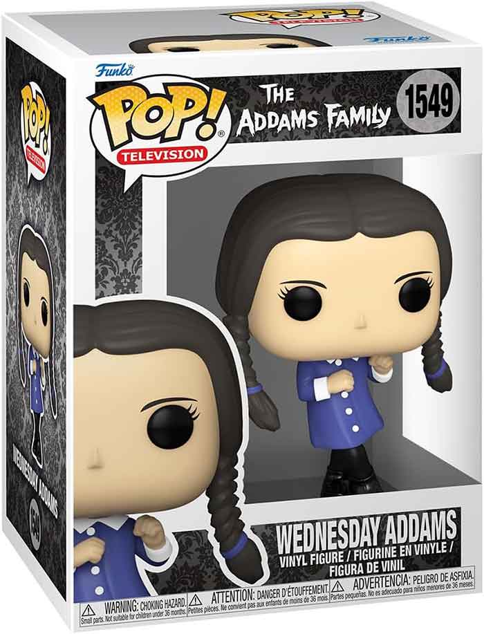 Funko Pop! The Addams Family - Wednesday Addams 1549 + Free Protector