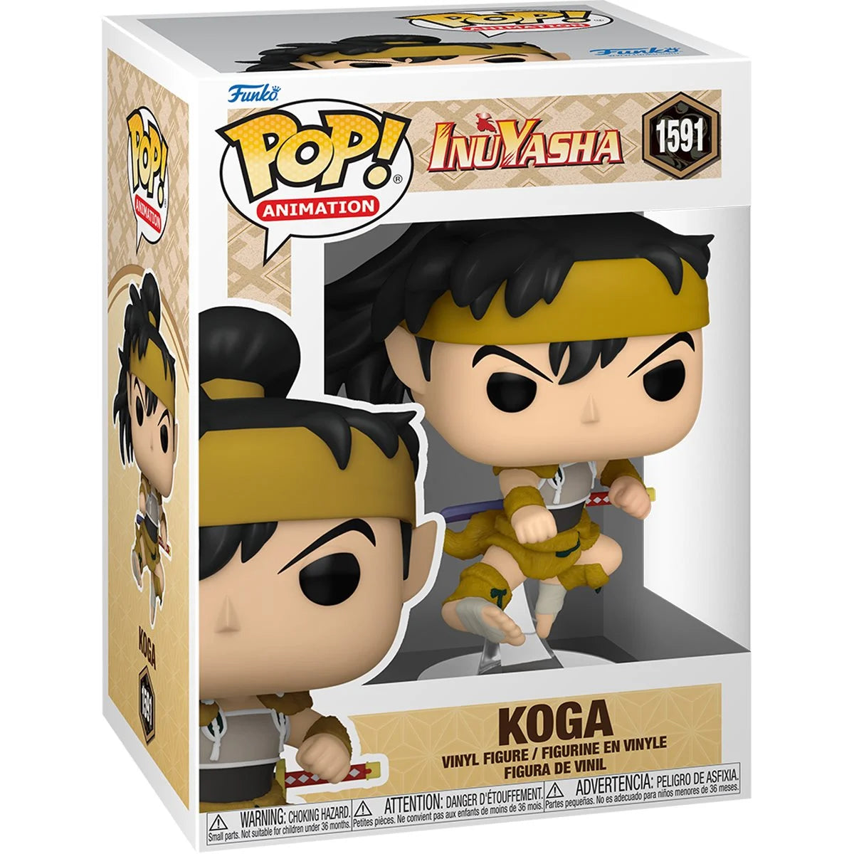 Funko Pop! InuYasha Koga 1591 + PoP Protector