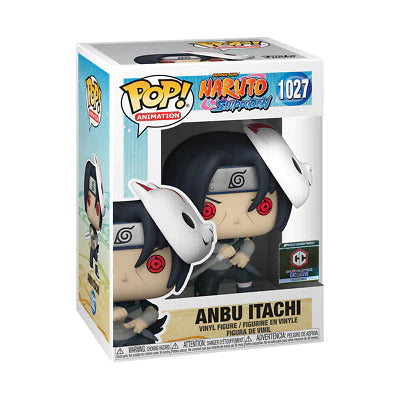 Funko POP! Naruto Shippuden Anbu Itachi LIMITED Chalice Collectibles Exclusive 1027 + Free Protector!