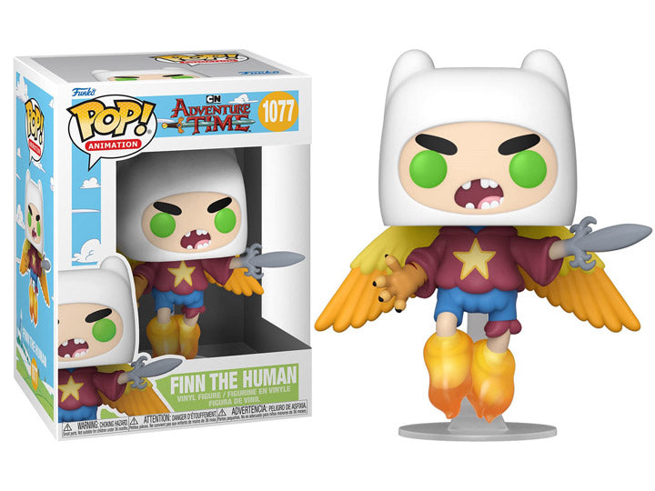 Funko Pop! Adventure Time - Finn the Human #1077 + Free Protector