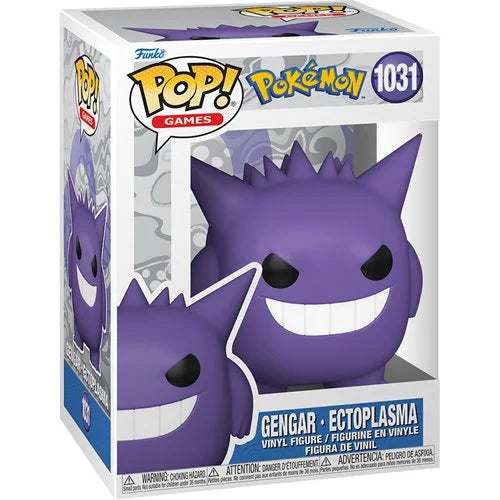 Pokemon Gengar Funko Pop! Vinyl Figure #1031 + PoP Protector