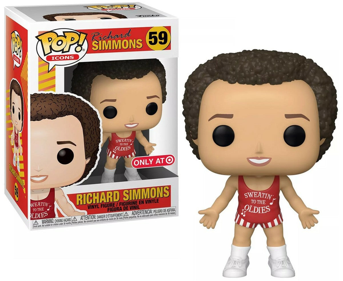 Funko Pop! Richard Simmons Target Exclusive Figure + Pop Protector