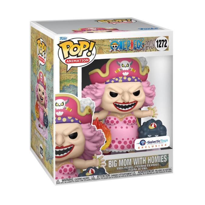 Funko Pop! Super: One Piece - Big Mom w/Homies Galactic Toys Exclusive 1272