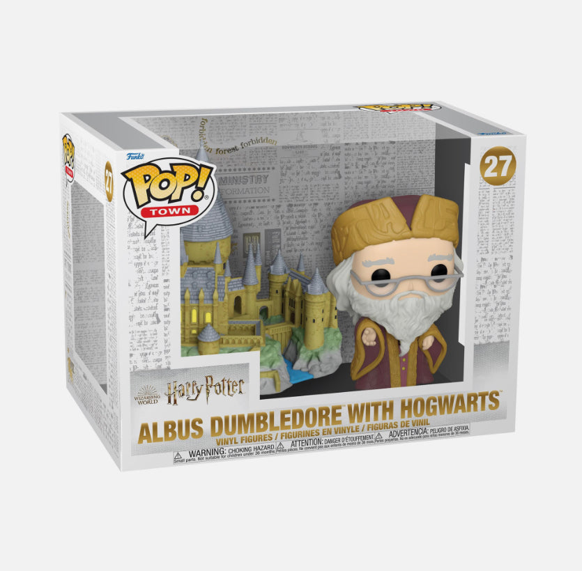 Funko Pop! Town: Harry Potter Dumbledore with Hogwarts 27