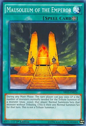 Mausoleum of the Emperor - Structure Deck: Machine Reactor (SR03)