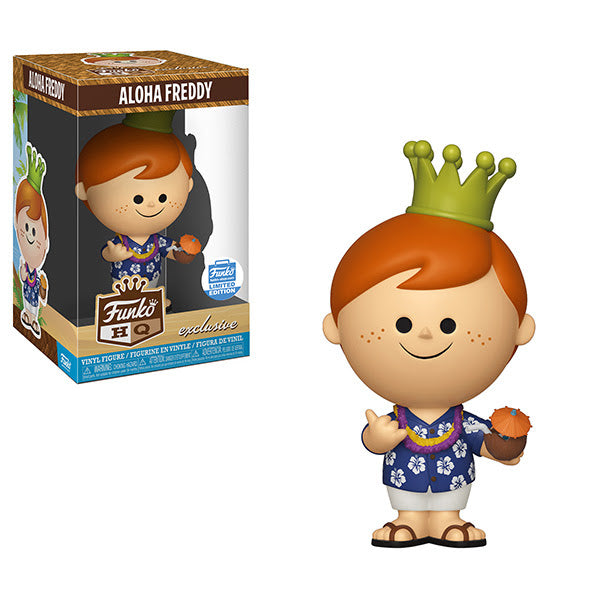 Aloha Freddy Funko Shop HQ Exclusive Vinyl Figure *New In Box*