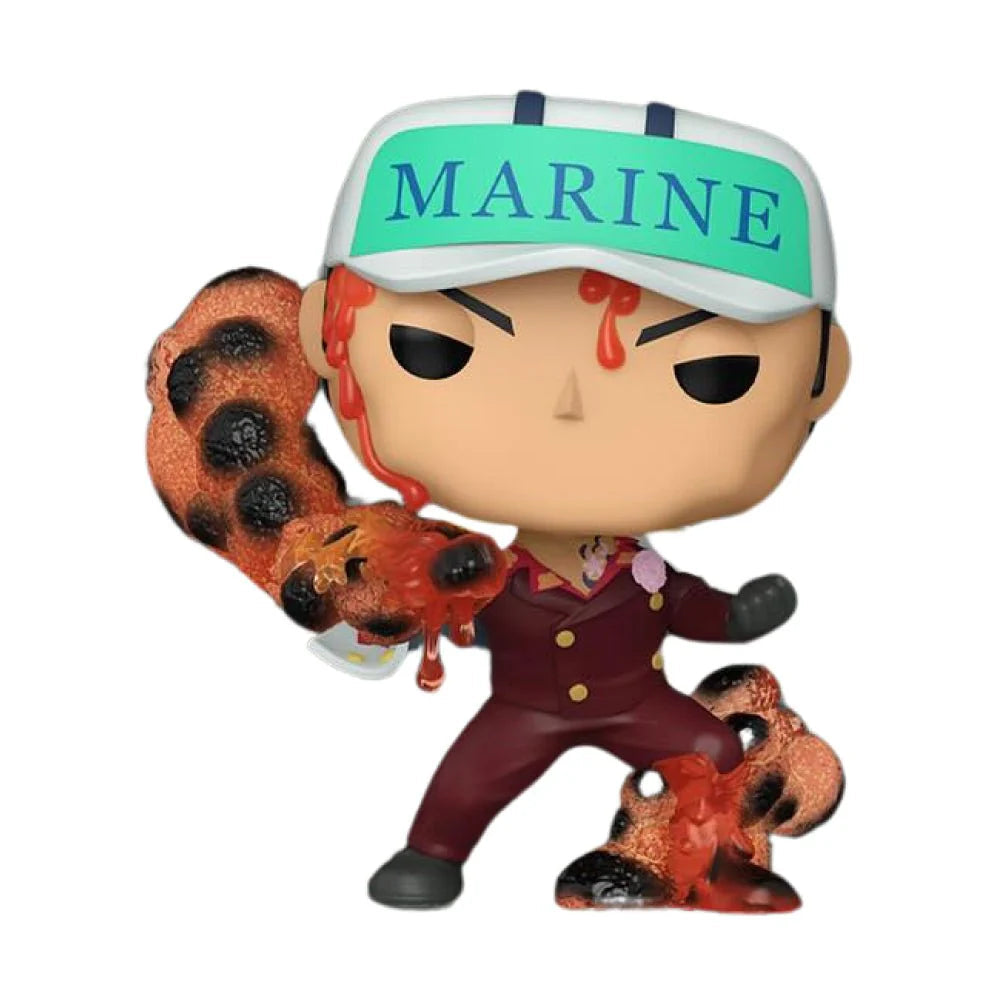 Funko Pop! One Piece Sakazuki 1913 GameStop Exclusive + Pop Protector