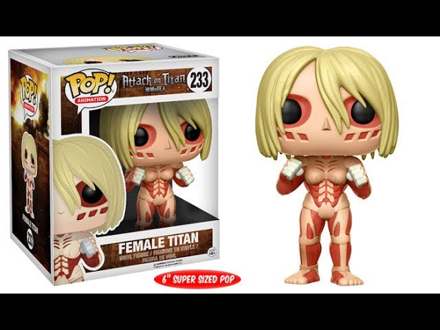 Funko Pop! Attack on Titan : Female Titan 233 6-Inch Figure