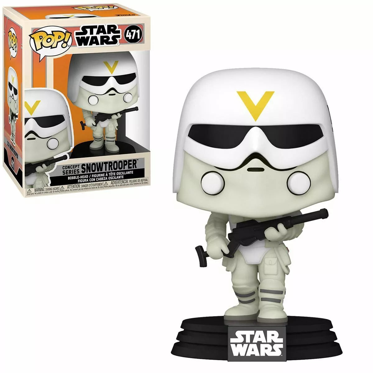 Funko Pop! Star Wars Concept Series Snowtrooper 471 + Free Protector