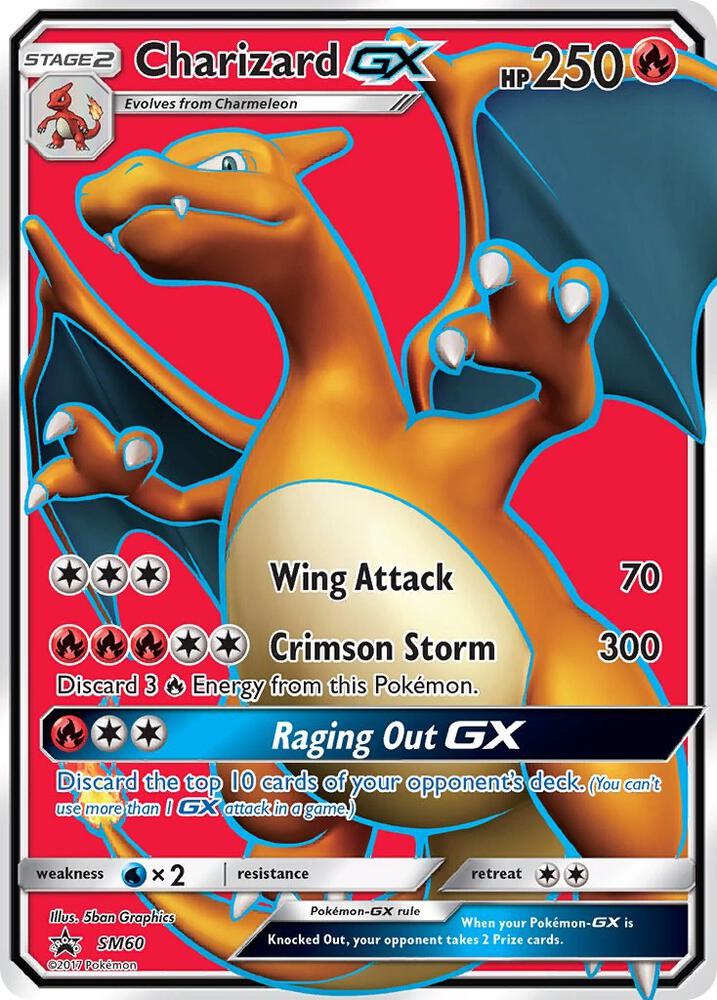 Pokemon TCG! Charizard GX - SM60 - SM Promos (SMP)