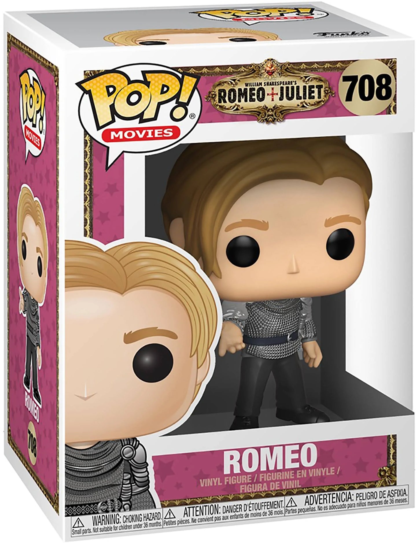 Funko Pop! Romeo and Juliet : Romeo 708 + Pop Protector