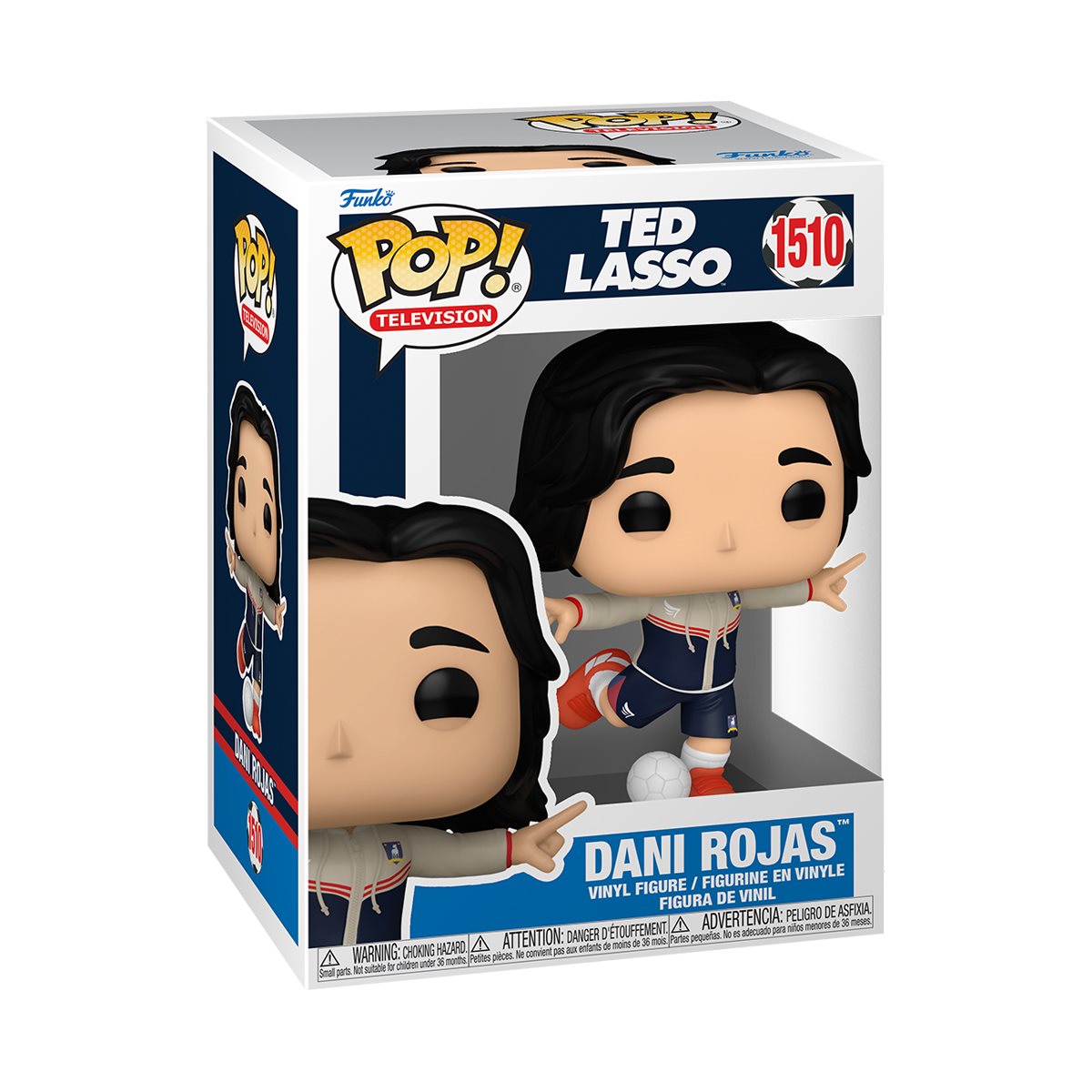 Funko Pop! Ted Lasso Dani Rojas #1510 + POP PROTECTOR