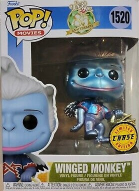 Funko Pop! The Wizard of Oz 85th Anniversary - Winged Monkey 1520 CHASE + Pop Protector