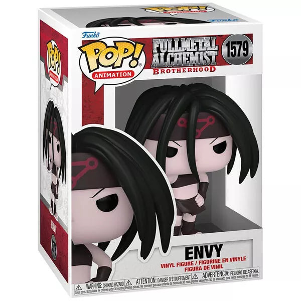 Fullmetal Alchemist: Brotherhood Envy Funko Pop! Vinyl Figure #1579 + PoP Protector