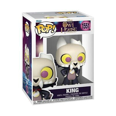 Funko Pop! Disney The Owl House : King 1551 + Pop Protector