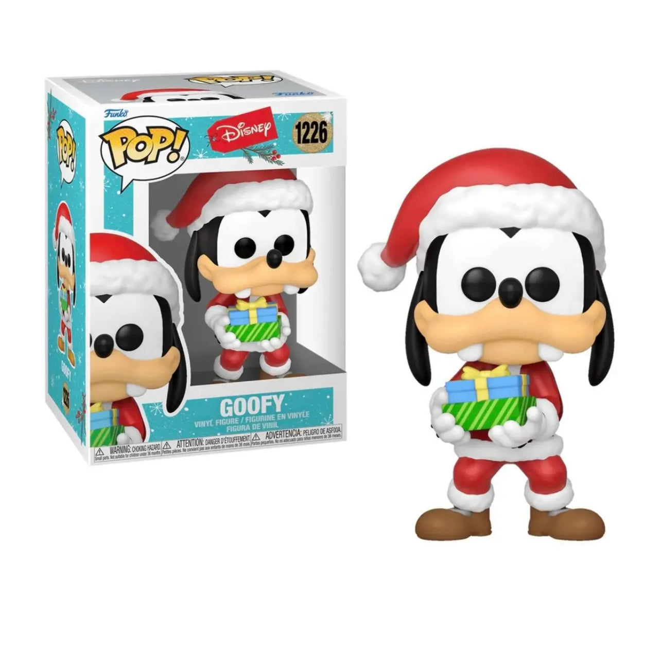 Funko Pop! Disney Holiday Goofy 1226 + Free Protector
