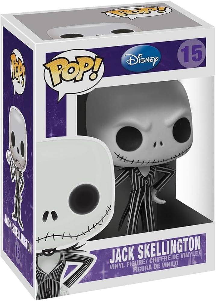Funko Pop! Disney The Nightmare Before Christmas - Jack Skellington 15 + Free Protector