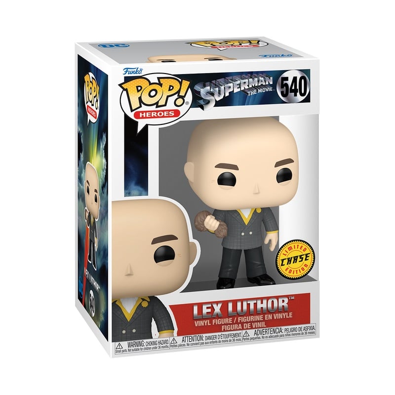 Funko Pop! Superman The Movie : Lex Luther 540 CHASE + Pop Protector