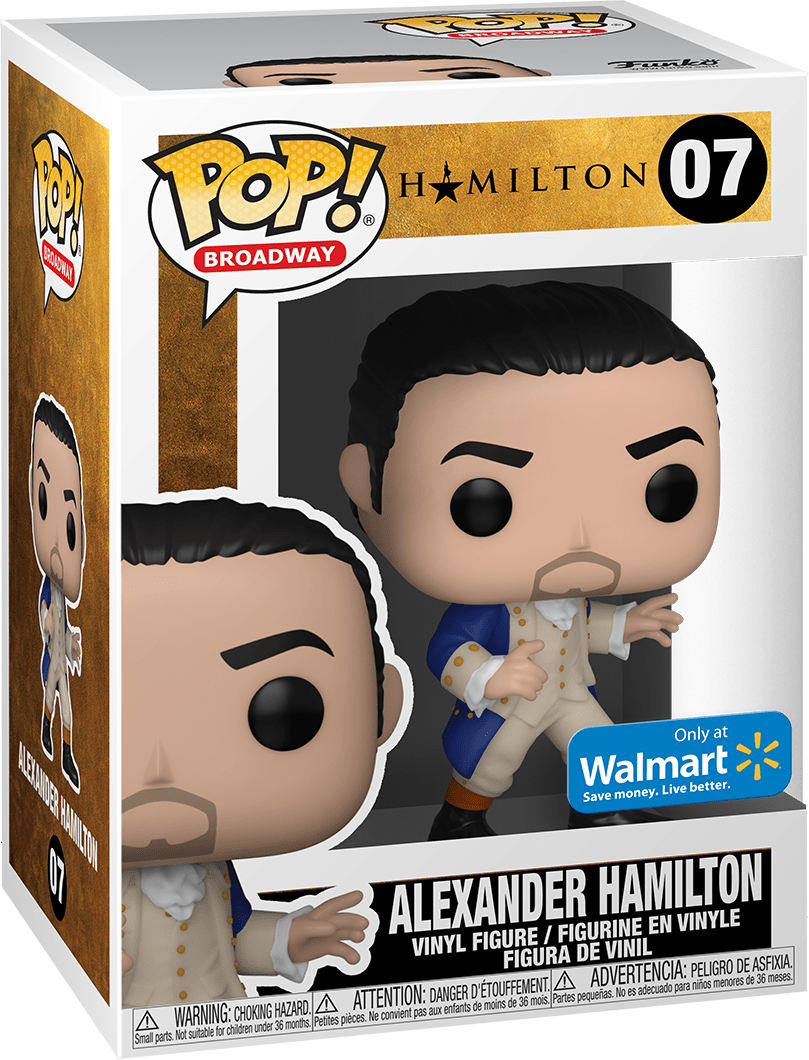 Funko Pop! Hamilton : Alexander Hamilton 07 Walmart Exclusive (VAULTED) + Pop Protector