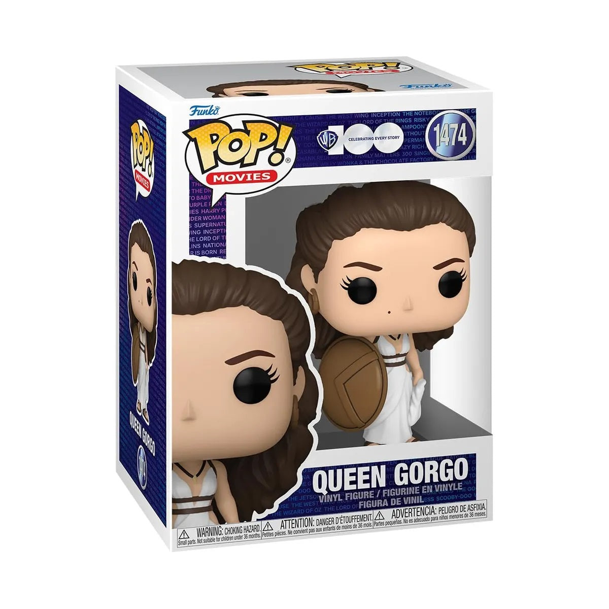 Funko Pop! Warner Bros Celebrating Every Story Queen Gorgo 1474 + Free Protector
